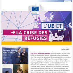 L’UE et la crise des réfugiés