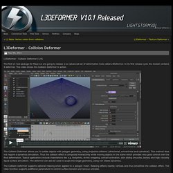 L3Deformer – Collision Deformer