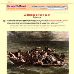 La Barque de Don Juan, de Delacroix.