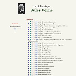 Les romans de Jules Verne