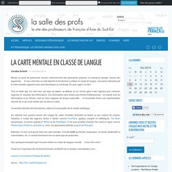 La carte mentale en classe de langue