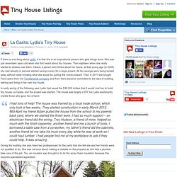 La Casita: Lydia’s Tiny House