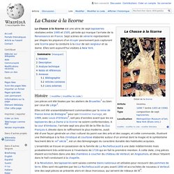 La Chasse à la licorne - Wikipédia