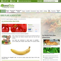 La conservation des fruits