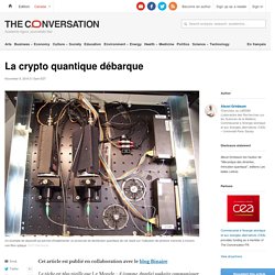 La crypto quantique débarque