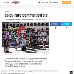 La culture comme pétrole