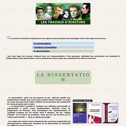 La dissertation