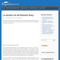 Documentaire - La double vie de Romain Gary