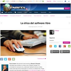 La ética del software libre