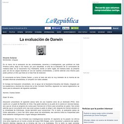 La evaluación de Darwin