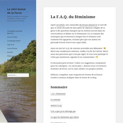 La F.A.Q. du féminisme