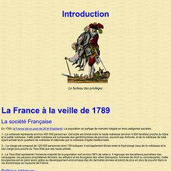 La France de 1789