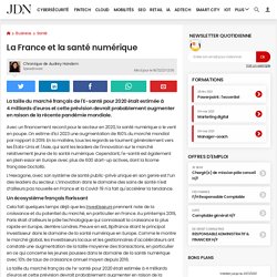 La France et la santé numérique