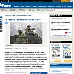 Les déficiences dans l'entretien des matériels fait peser un risque sur les militaires français