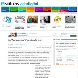 La 'Generación Y' cambia la web