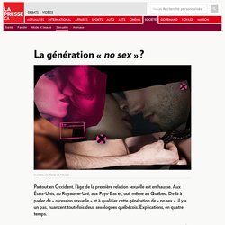 La génération « no sex » ?