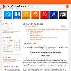 La gestion de classe