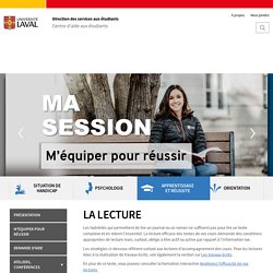 Outils et ressources pour l'aide à la lecture - Université de Laval, Canada