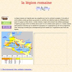 La Légion Romaine