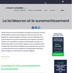La loi Macron et le suramortissement