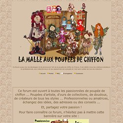 LA MALLE AUX POUPEES DE CHIFFON
