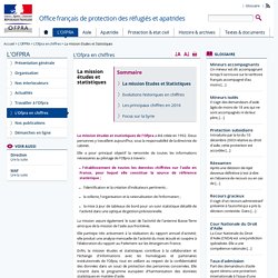 La mission Etudes et Statistiques