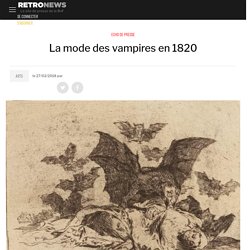 La mode des vampires en 1820