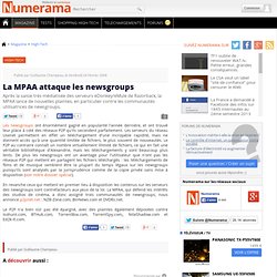La MPAA attaque les newsgroups