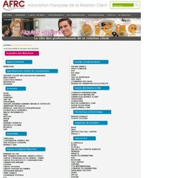 Le site des professionnels de la relation client - Annuaire des Membres