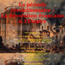 La_periode_revolutionnaire