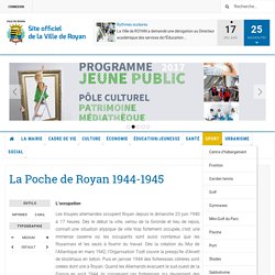 La Poche de Royan 1944-1945