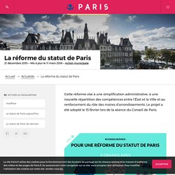La réforme du statut de Paris 