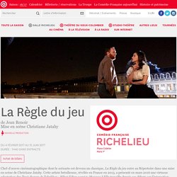 La Règle du jeu (Comédie-Française) 20170407