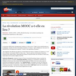 La révolution MOOC a-t-elle eu lieu ?