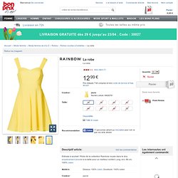La robe jaune - RAINBOW
