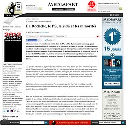 La Rochelle, le PS, le sida et les minorités