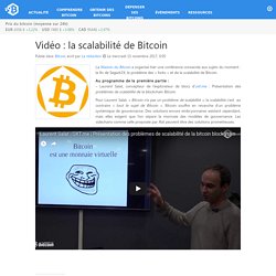 La scalabilité de Bitcoin