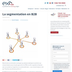 La segmentation en B2B
