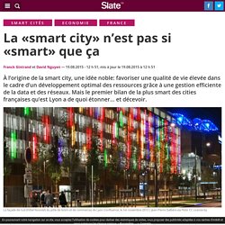 La «smart city» n’est pas si «smart» que ça