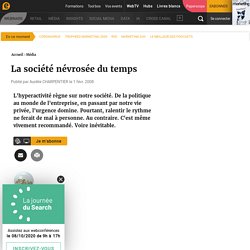 La société névrosée du temps