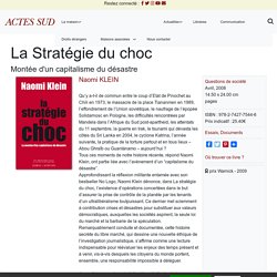 La Stratégie du choc