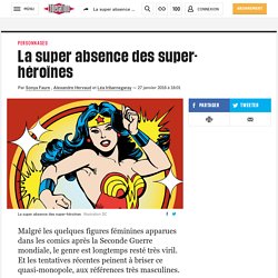 La super absence des super-héroïnes