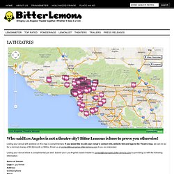 LA THEATRES : LA Bitter Lemons
