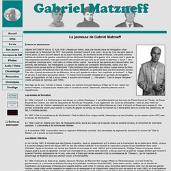 La vie de Gabriel Matzneff
