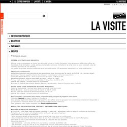 Découvrir l'Architecture du Centre Pompidou - Accueil