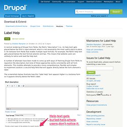 drupal.org - (Private Browsing)