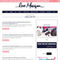 ...love Maegan: my DIY Fashion+Home+Lifestyle