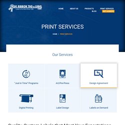 Label Print Services in South Florida