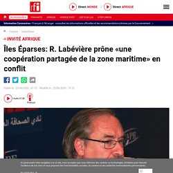 Îles Éparses: R. Labévière prône «une coopération partagée de la zone maritime» en conflit - Invité Afrique