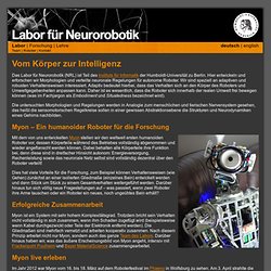 Labor für Neurorobotik (NRL)